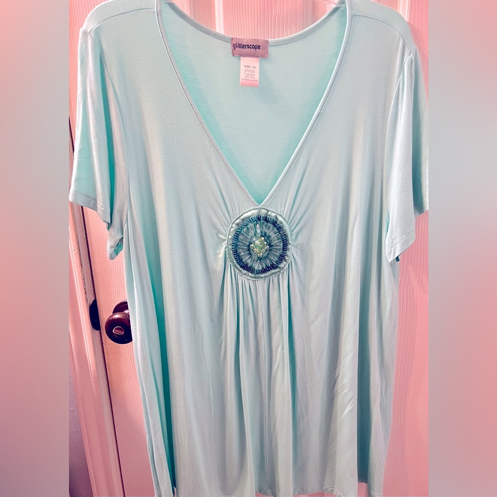 Glitterscape Sequin Top